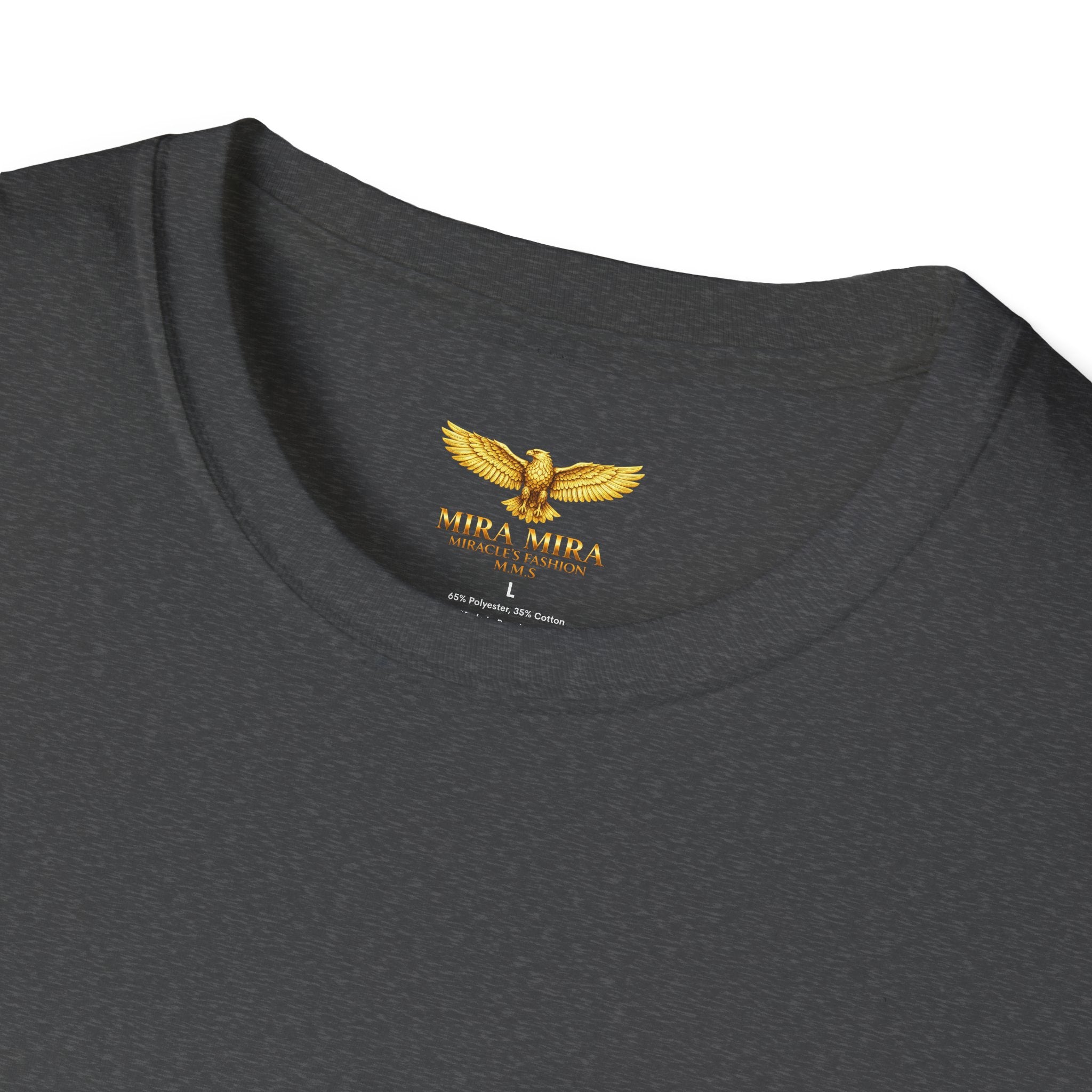 Classic Letter M T-Shirt — Minimal Varsity Monogram Tee