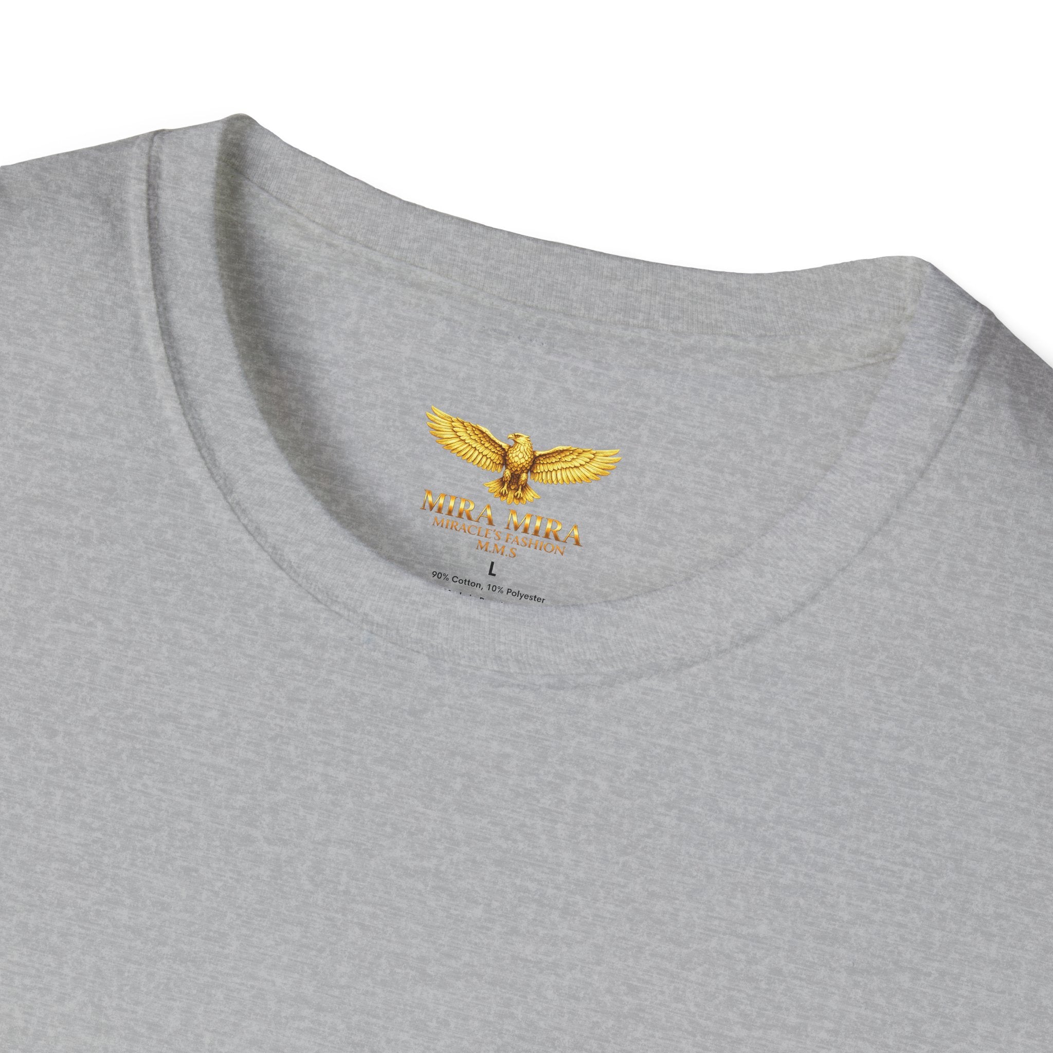 Classic Letter M T-Shirt — Minimal Varsity Monogram Tee