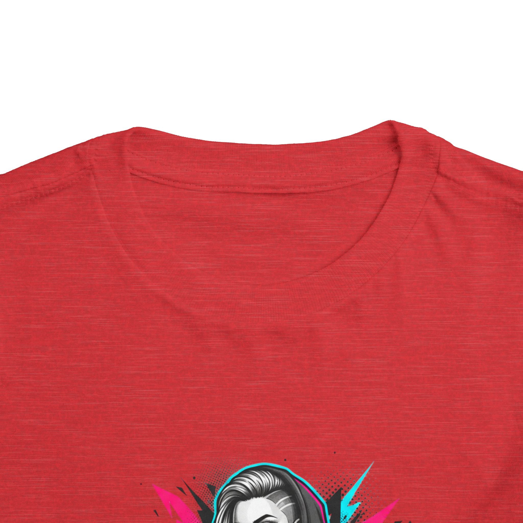 Fearless Toddler Tee — Bold Hoodie Girl Graphic Shirt