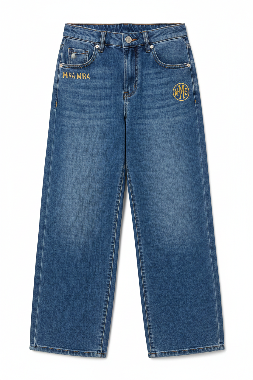 "MIRA MIRA"Girls Baggy jeans "(MIRACLE&