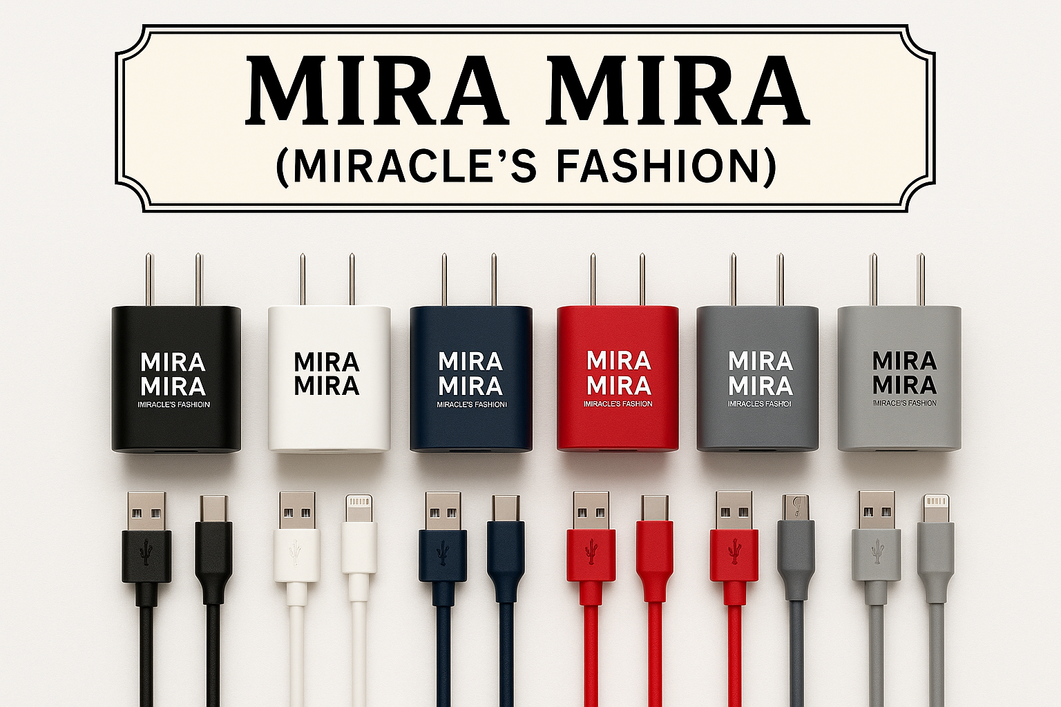 "(MIRA MIRA" Phone Charger "(MIRACLE&