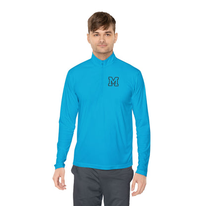 "MIRA MIRA Fearless Portrait Quarter-Zip Pullover"(MIRACLE&