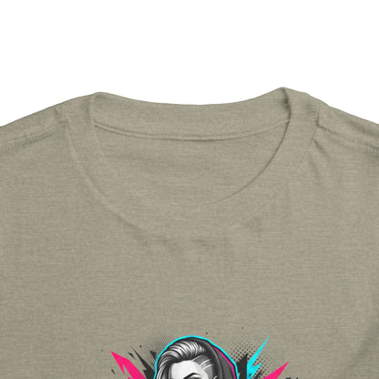 Fearless Toddler Tee — Bold Hoodie Girl Graphic Shirt