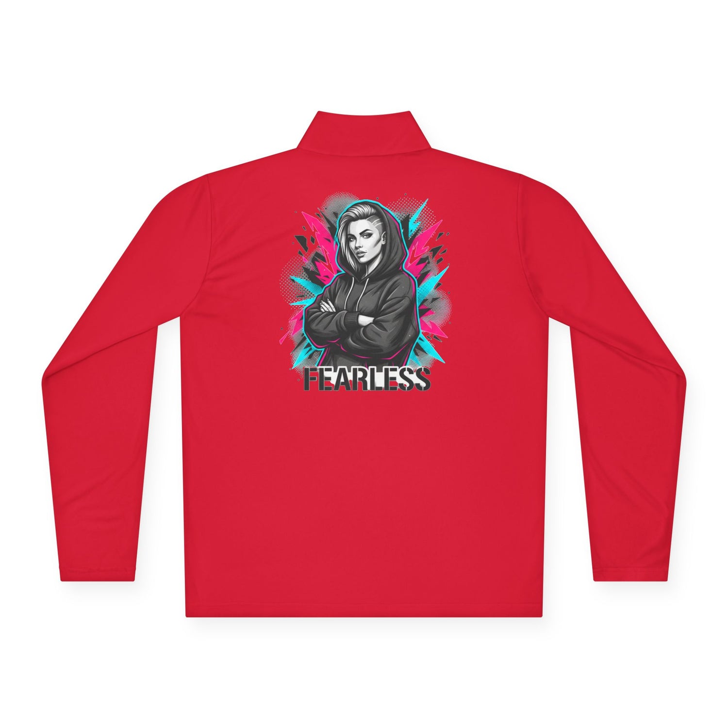 "MIRA MIRA Fearless Portrait Quarter-Zip Pullover"(MIRACLE&