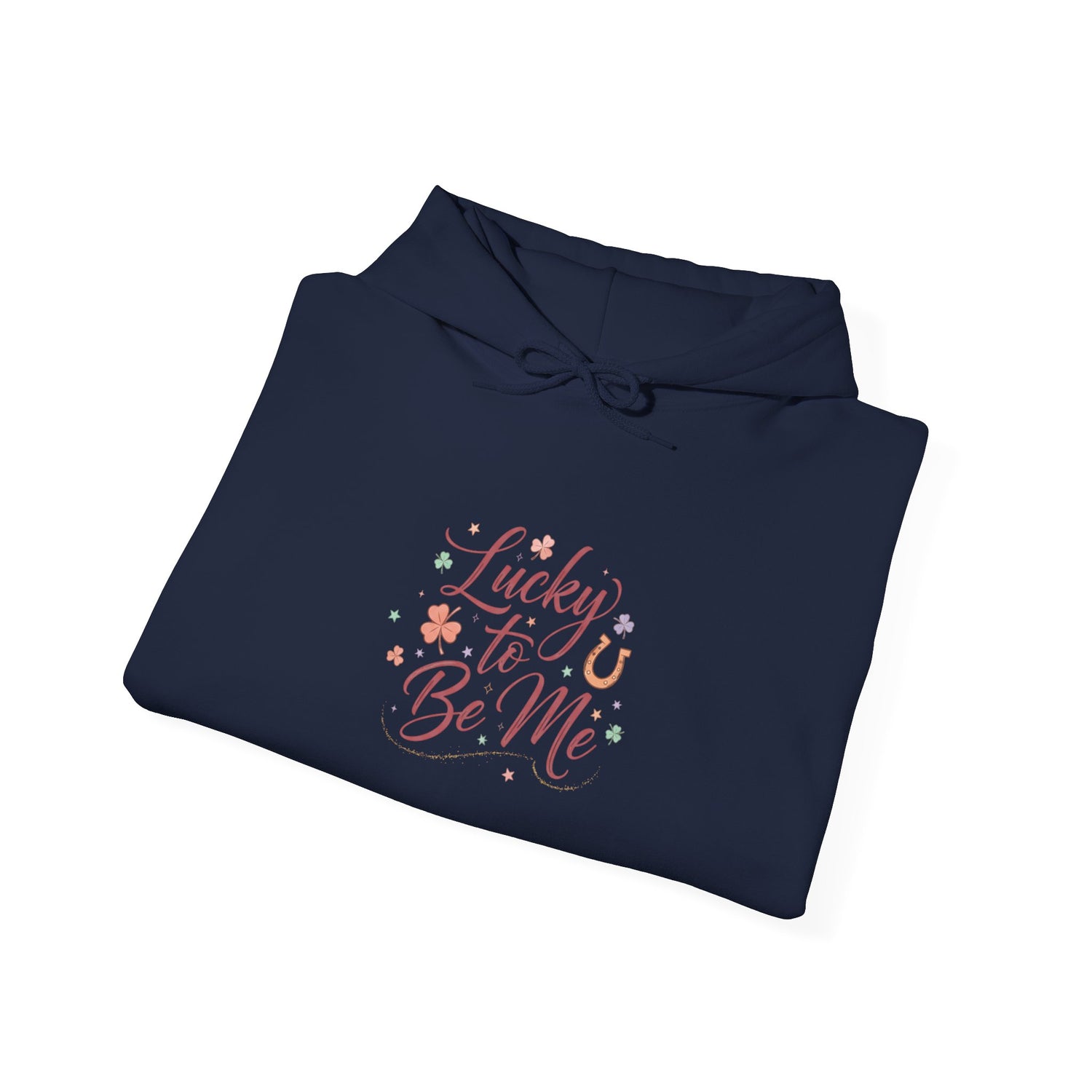 Lucky to Be Me Hoodie | Lucky Era aesthetic, script glitter graphic