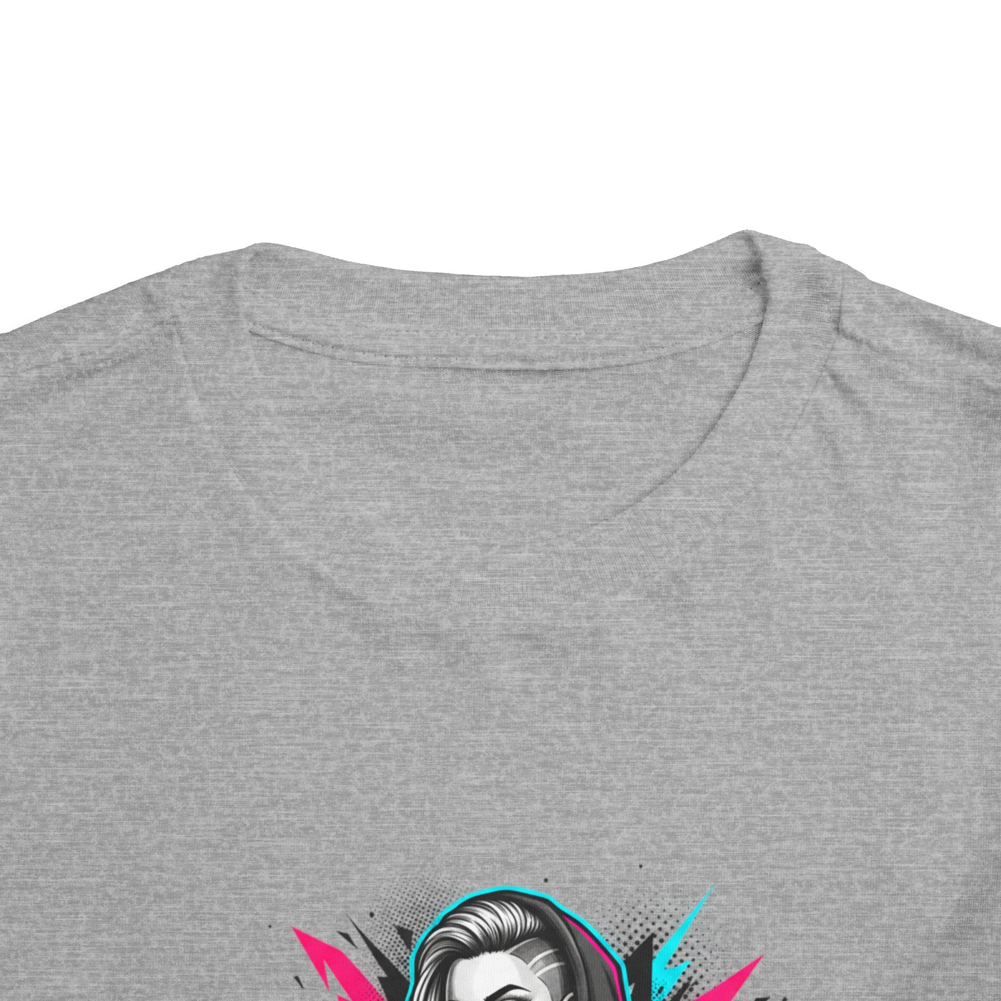 Fearless Toddler Tee — Bold Hoodie Girl Graphic Shirt