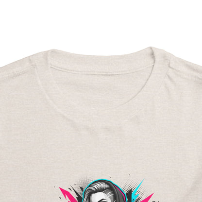 Fearless Toddler Tee — Bold Hoodie Girl Graphic Shirt