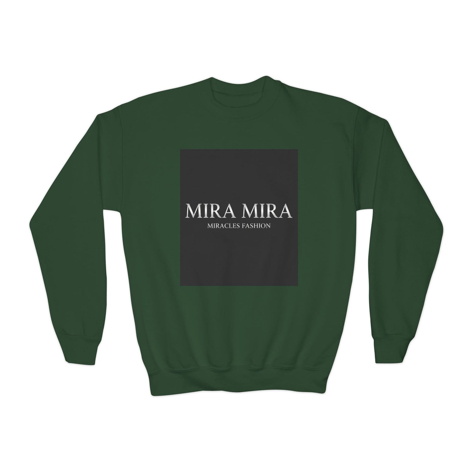 "MIRA MIRA" Youth Unisex  Crewneck Sweatshirt "(MIRACLE&