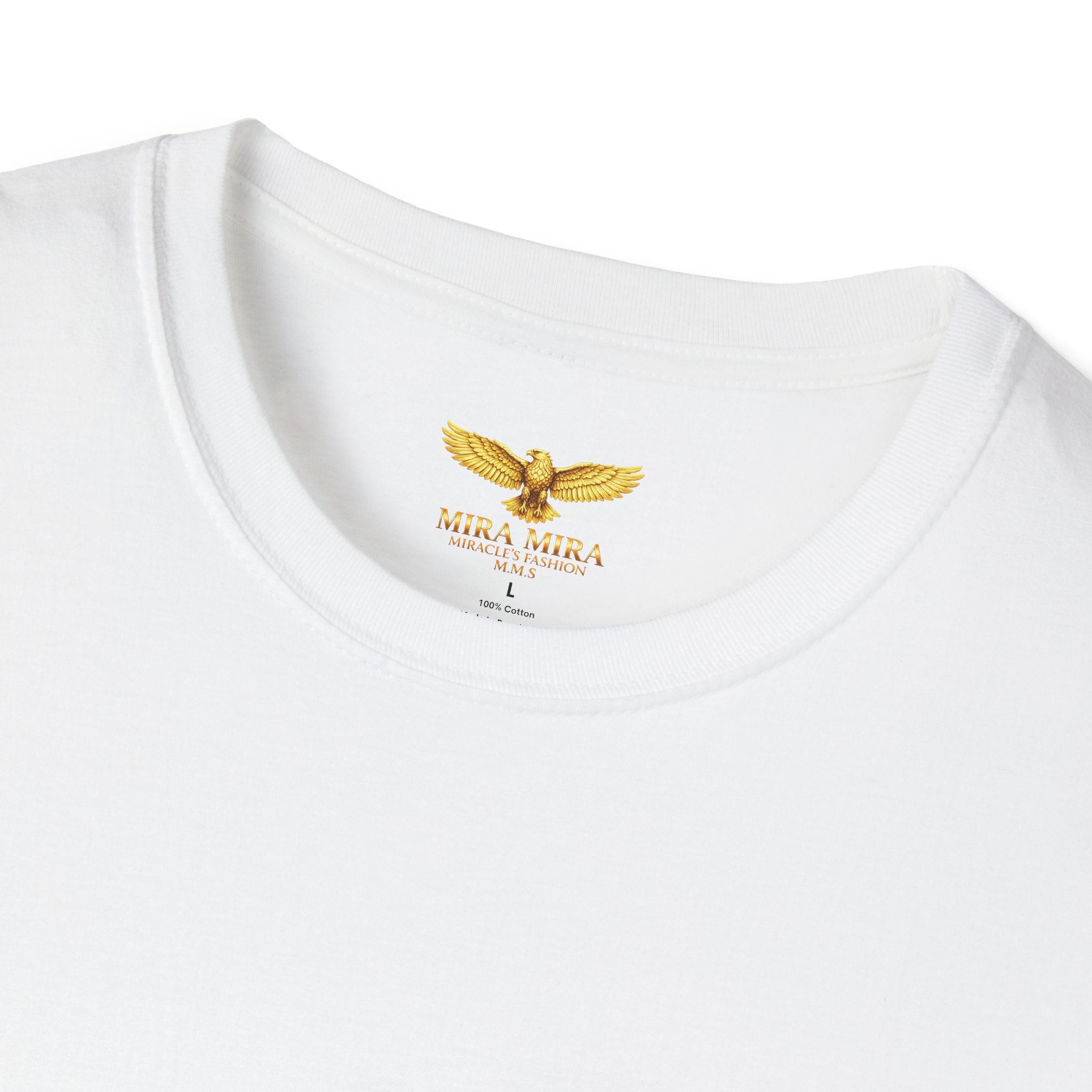 Classic Letter M T-Shirt — Minimal Varsity Monogram Tee