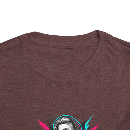 Fearless Toddler Tee — Bold Hoodie Girl Graphic Shirt