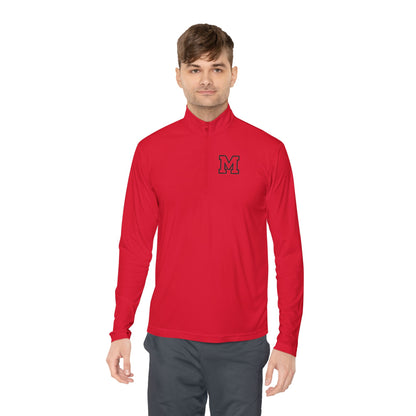 "MIRA MIRA Fearless Portrait Quarter-Zip Pullover"(MIRACLE&