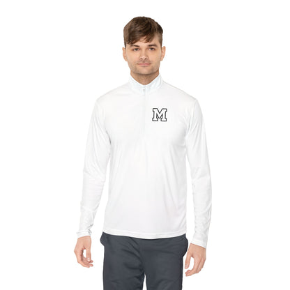 "MIRA MIRA Fearless Portrait Quarter-Zip Pullover"(MIRACLE&
