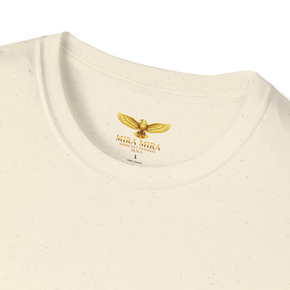 Classic Letter M T-Shirt — Minimal Varsity Monogram Tee