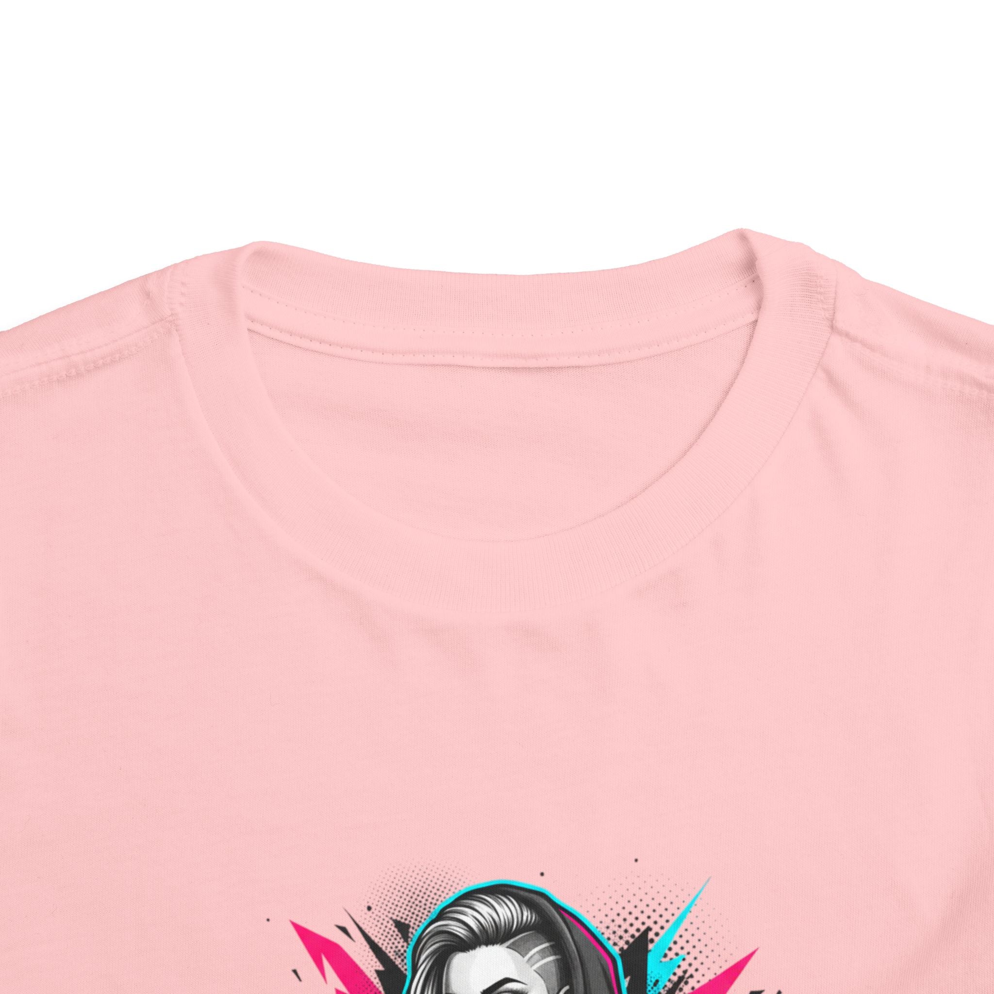 Fearless Toddler Tee — Bold Hoodie Girl Graphic Shirt