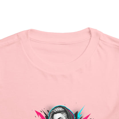 Fearless Toddler Tee — Bold Hoodie Girl Graphic Shirt