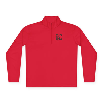 "MIRA MIRA Fearless Portrait Quarter-Zip Pullover"(MIRACLE&