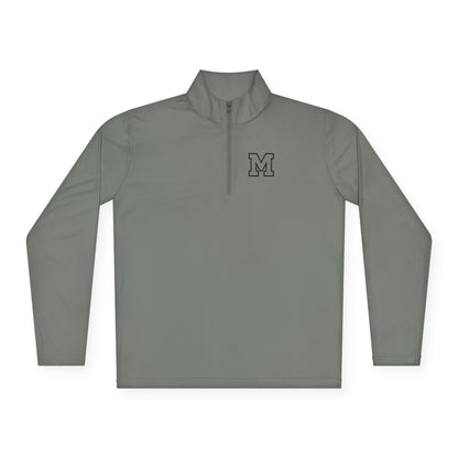 "MIRA MIRA Fearless Portrait Quarter-Zip Pullover"(MIRACLE&
