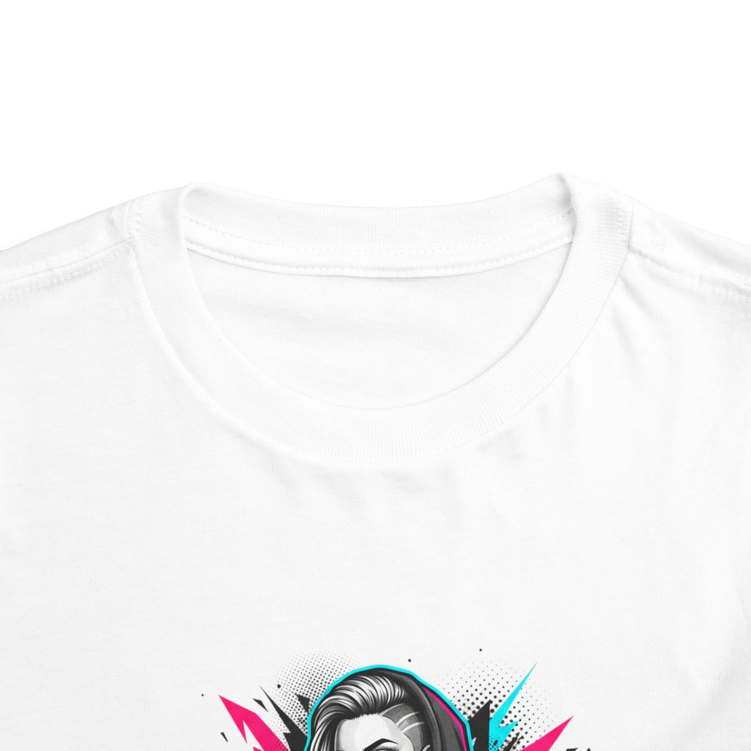 Fearless Toddler Tee — Bold Hoodie Girl Graphic Shirt