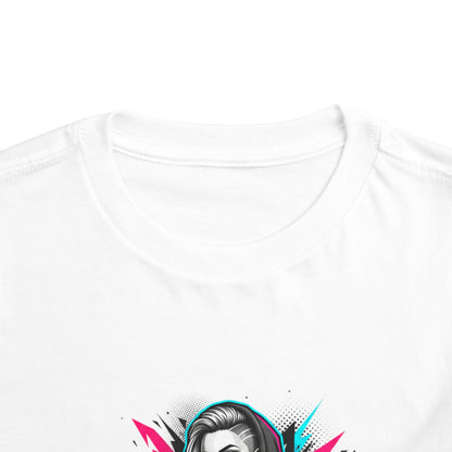 Fearless Toddler Tee — Bold Hoodie Girl Graphic Shirt