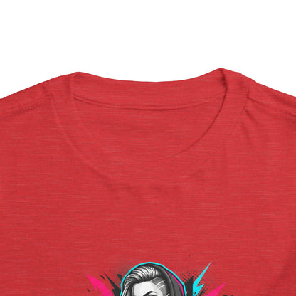 Fearless Toddler Tee — Bold Hoodie Girl Graphic Shirt