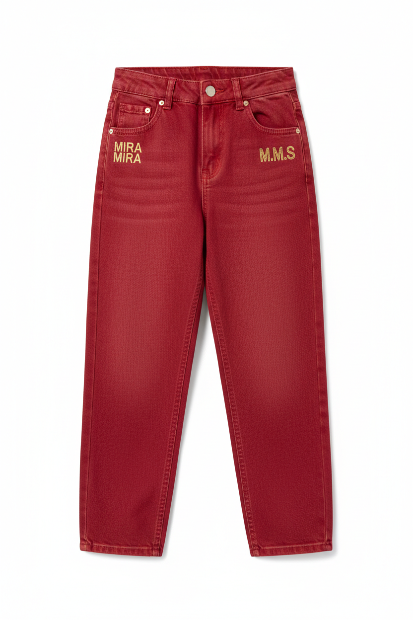"MIRA MIRA"Girls Baggy jeans "(MIRACLE&
