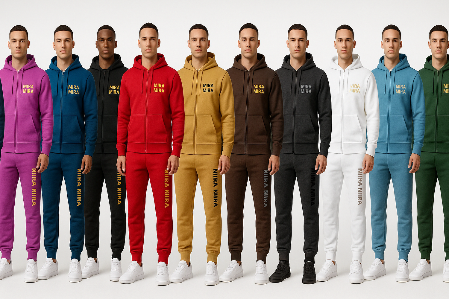 "MIRA MIRA" Unisex Streetwear Sweatsuit Bundle "(MIRACLE&