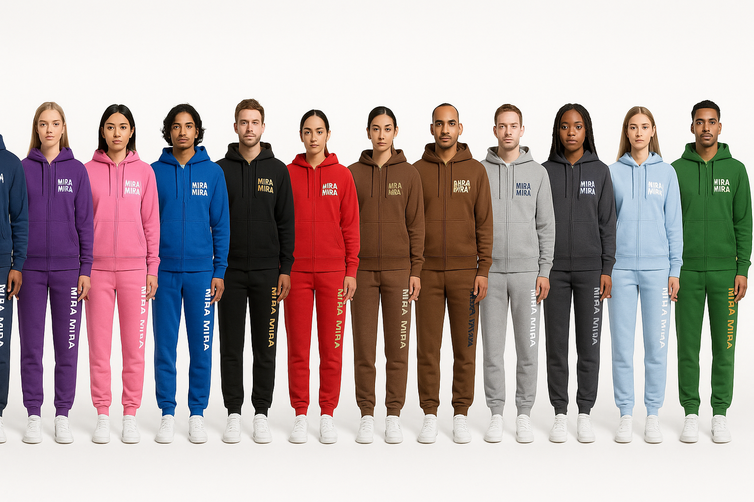 "MIRA MIRA" Unisex Streetwear Sweatsuit Bundle "(MIRACLE&