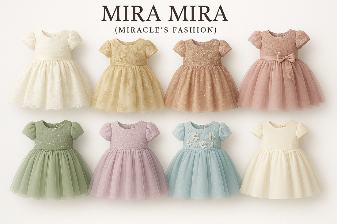 "MIRA MIRA" Baby Elegant Dresses "(MIRACLE&