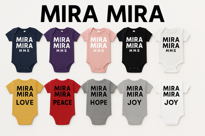 "MIRA MIRA" Beautiful Baby Essential with Inspirational Messages"(MIRACLE&