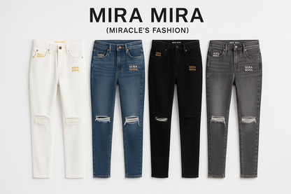 "MIRA MIRA" Adults &amp; Teens Long Jeans Pants "(MIRACLE&