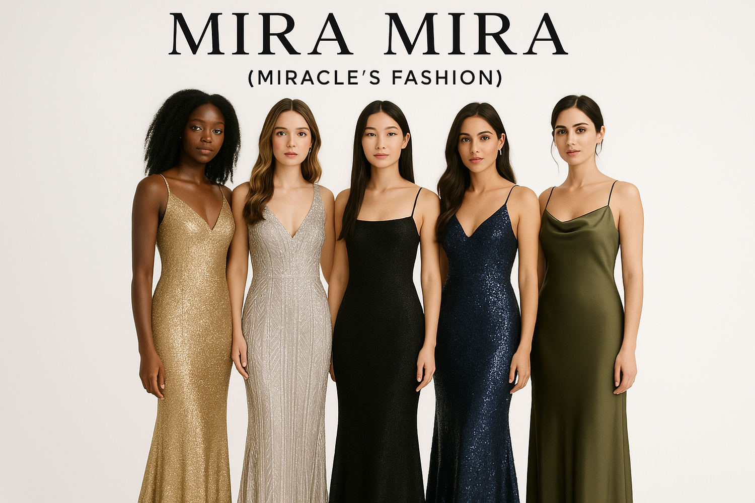 "MIRA MIRA" Girls &amp; Women Formal Dresses"(MIRACLE&