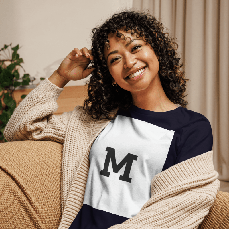 "MIRA MIRA" M Signature Women Fitted T-Shirt "(MIRACLE&