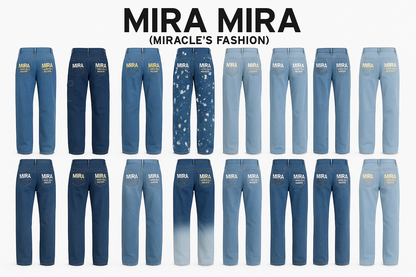 "MIRA MIRA" Adults &amp; Teens Long Jeans Pants "(MIRACLE&