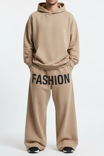 Beige FASHION sweatpants
