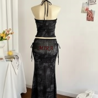 Black dress with MIRA