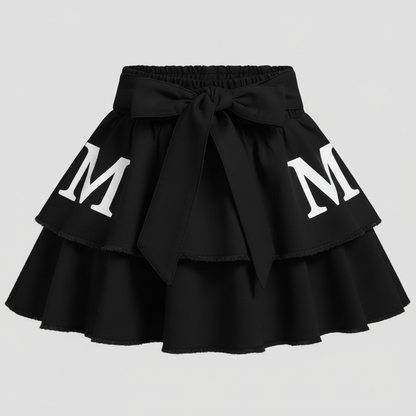 Black skirt with M