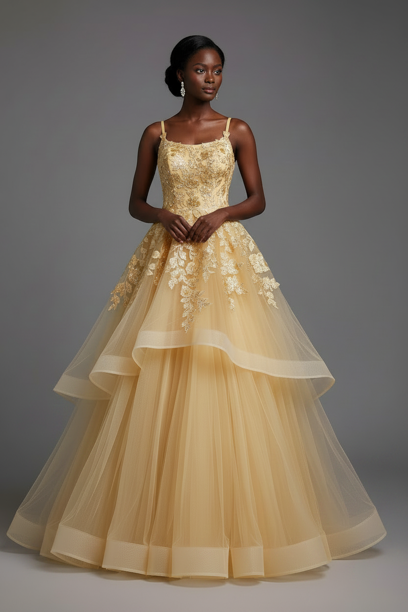 Butter Yellow Gown