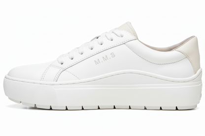 "MIRA MIRA Premium Leather Sneakers with M.M.S Leather Sneaker"(MIRACLE&