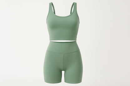 "MIRA MIRA" Athletic Set-Tank Top &amp; Shorts "(MIRACLE&