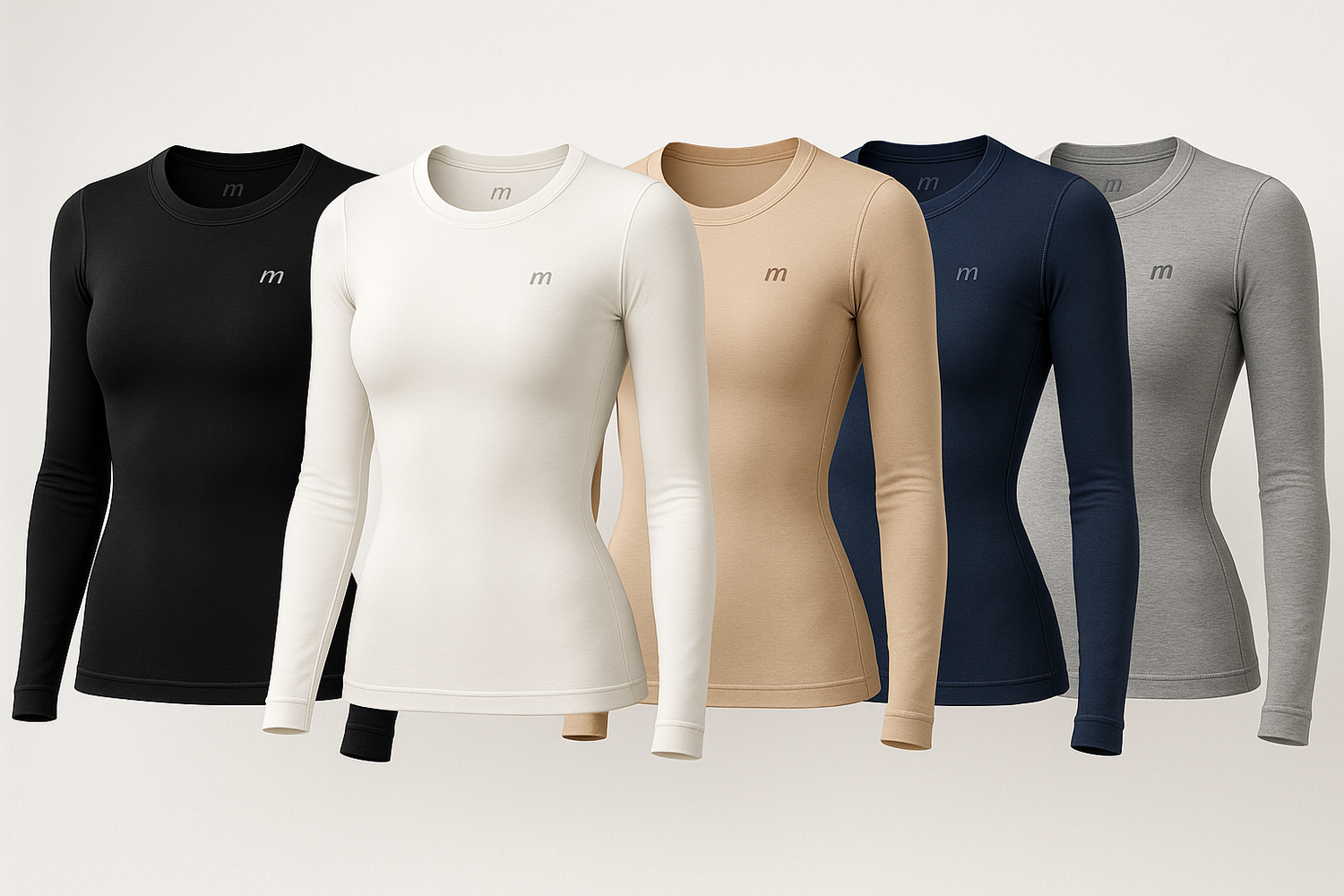 MIRA MIRA long-Sleeve Top with M Logo "(MIRACLE&