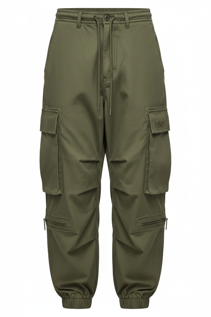 Olive green cargo pants