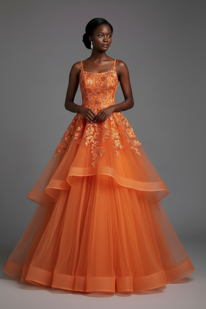 Orange Gown