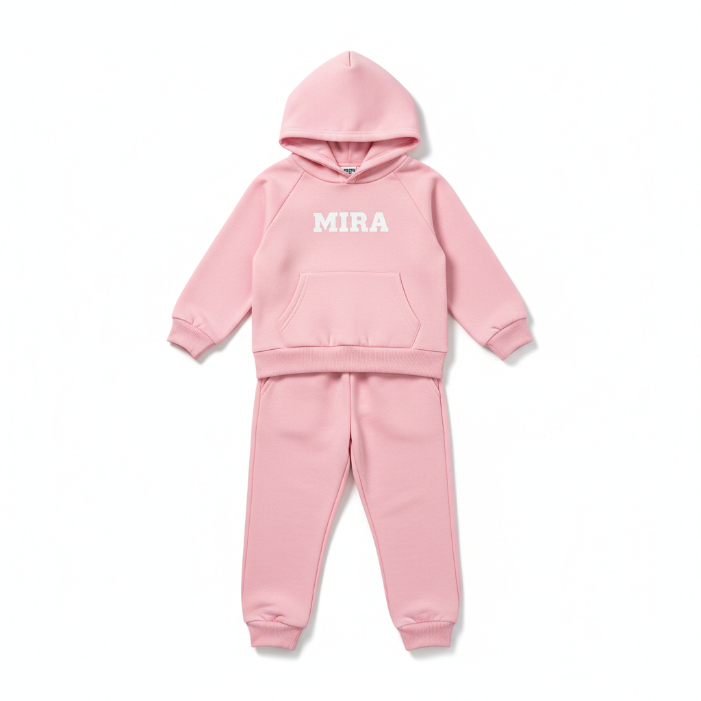 Pink sweatsuit