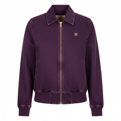 Purple M denim jacket
